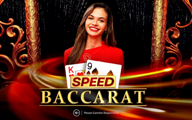 Bet on real-time cards in Speed Baccarat at Beep Beep Casino Canada.